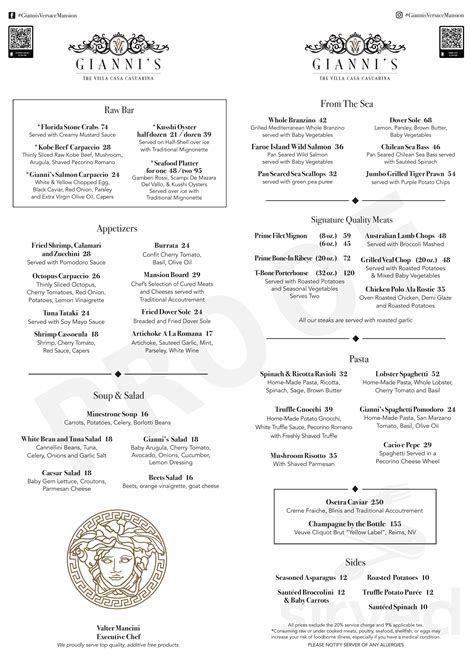 la versace restaurant|gianni's Versace restaurant menu.